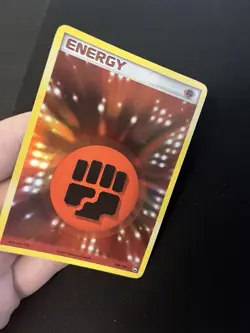 Fighting Energy 108/108 MINT/NM Pokemon Reverse Holo Rare EX Power Keepers - Image 2