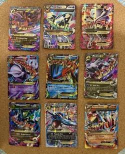 Mega EX Pokemon Cards Lot YOU GET ALL PICTURED! LP-DMG! READ DESCRIPTION! - Image 1