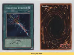 Sword of Dark Destruction Unlimited YuGiOh Starter Deck Yugi #SDY-020 READ 2u3 - Image 3