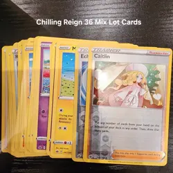 Chilling Reign Bulk Of Pokemon Pokemon Cards, 36 Cards Mix Lot - Image 1