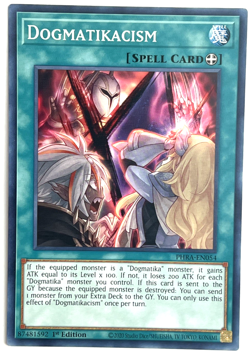 YuGiOh! - Dogmatikacism - PHRA-EN054 - 1st Edition - Common - Image 1