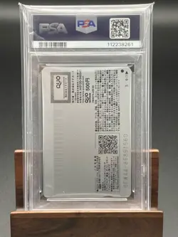 Psa10 Quo Card 1 Pop Newtype Lottery Play Mobile Suit Gundam Witch Of Mercury Th - Image 2