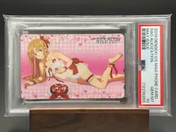 Psa10 1 Telecard Pop Sword Art Online Asuna Phone Card Quo Book Cards Etc. Avail - Image 1