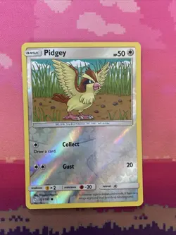 Pokemon Card Pidgey Team Up Reverse Holo 121/181 Near Mint - Image 1