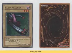 Claw Reacher Unlimited YuGiOh Starter Deck Yugi #SDY-018 2002 READ 1a1 - Image 3