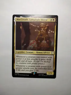 MacCready, Lamplight Mayor Universes Beyond: Fallout Regular MTG Rare Card - Image 1