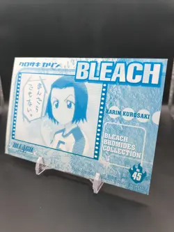 Karin Kurosaki No.45 Bleach Bromide Collection Card BIG Amada 2004 Japan TCG CCG - Image 2