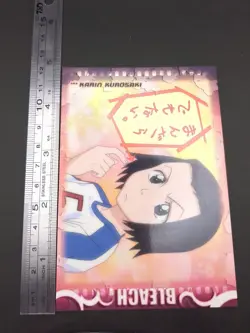 Karin Kurosaki No.45 Bleach Bromide Collection Card BIG Amada 2004 Japan TCG CCG - Image 4