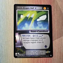 2000 Score Dragon Ball Z TCG: Saiyan Saga Earth Dragon Ball 2 Card #16 - Image 1