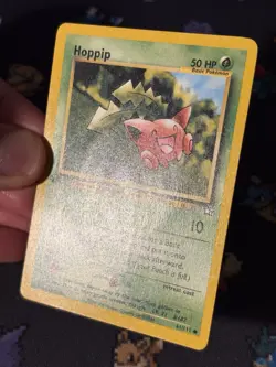 Pokemon Card Hoppip 61/111 Neo Genesis FIRST EDITION - (HP) - Image 2