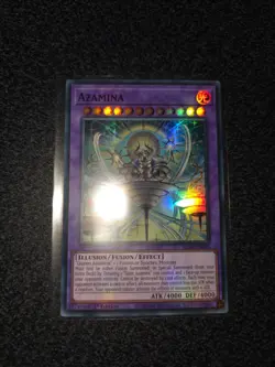 Yugioh ALIN-EN035 Azamina Super Rare Card 1st Edition - Image 1