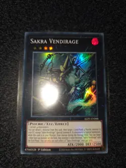 ALIN-EN088 Sakra Vendirage : Super Rare 1st Edition Mint YuGiOh Card - Image 1