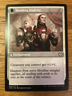 MTG Wedding Announcement - [VOW] Innistrad: Crimson Vow #45 RARE - Near Mint Reg - Image 3