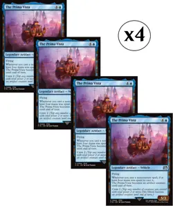 4x - The Prima Vista - x4 (playset) - Final Fantasy - UC NM MTG - Image 1
