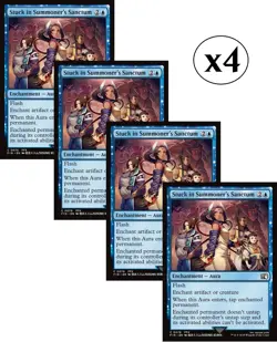 4x - Stuck in Summoner's Sanctum - x4 (playset) - Final Fantasy - C NM MTG - Image 1