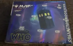 Magic The Gathering MTG Doctor WHO Collector Boosters Box Factory Sealed - Image 1