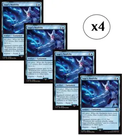 4x - Sage's Nouliths - x4 (playset) - Final Fantasy - C NM MTG - Image 1