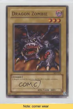 Dragon Zombie Unlimited YuGiOh Starter Deck Yugi #SDY-014 2002 READ 1w8 - Image 1