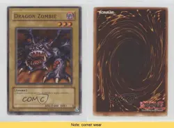 Dragon Zombie Unlimited YuGiOh Starter Deck Yugi #SDY-014 2002 READ 1w8 - Image 3