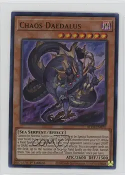 UR - Chaos Daedalus 1st Ed. YuGiOh Battles of Legends: Crystal Revenge 0it8 - Image 1