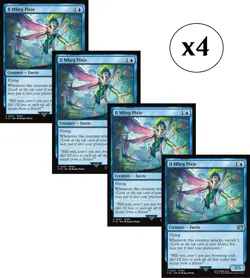 4x - Il Mheg Pixie - x4 (playset) - Final Fantasy - UC NM MTG - Image 1