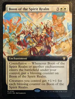 Boon of the Spirit Realm - Extended - Commander Masters (MTG) - Image 1