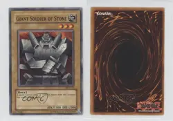 Giant Soldier of Stone Unlimited YuGiOh Starter Deck Yugi #SDY-013 2002 01dr - Image 3