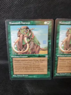 2x Mammoth Harness Homelands Legacy Magic the Gathering MTG TCG NM See Pics - Image 2