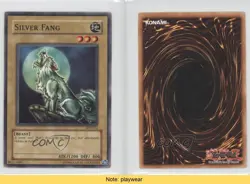 Silver Fang Unlimited YuGiOh Starter Deck Yugi #SDY-012 2002 READ 0b3 - Image 3