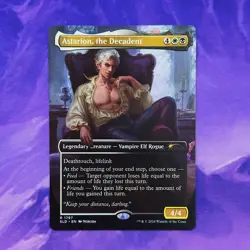 BORDERLESS Astarion, the Decadent CLB SLD 1797 Commander Baldurs Gate MTG D&D - Image 1