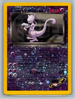 Pokemon TCG Rocket's Mewtwo #8 Gym Challenge Winner - Image 1