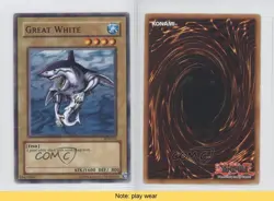 Great White Unlimited YuGiOh Starter Deck Yugi #SDY-011 2002 READ 1a1 - Image 3