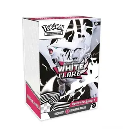 Pokemon White Flare Booster Bundle Presale Ships 8/28 Factory Sealed 6 Packs TCG - Image 1