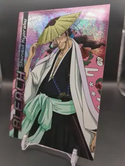 Shunsui Kyoraku #SP-15 Holo Bleach Bromide Collection Card BIG Amada 2004 Japan - Image 1