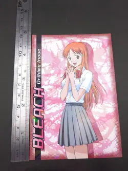 Orihime Inoue #SP-3 Holo Bleach Bromide Collection Card BIG Amada 2004 Japan A2 - Image 4