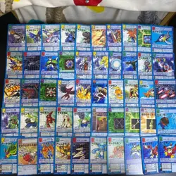 Digimon Cards Old set of 266 Bandai Trading Card Japan #00156 - Image 3