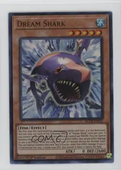 UR - Dream Shark 1st Ed. YuGiOh Battles of Legends: Crystal Revenge 0it8 - Image 1