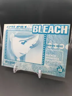 Orihime Inoue No.115 Bleach Bromide Collection Card BIG Amada 2004 Japan TCG CCG - Image 2
