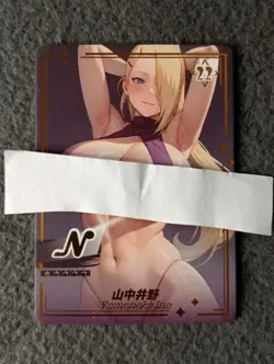 WAIFU Genki Parade 22 N Rare card. Sexy Anime Goddess Story YAMANAKA INO 18+ - Image 1