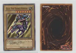Gaia The Fierce Knight Unlimited YuGiOh Starter Deck Yugi #SDY-007 2002 01dr - Image 3