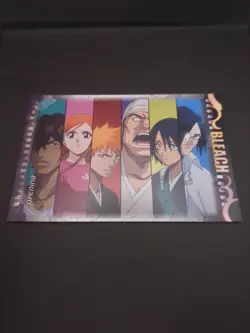 Ichigo Kurosaki Orihime Inoue No.84 Bleach Bromide Collection Card BIG Amada - Image 5