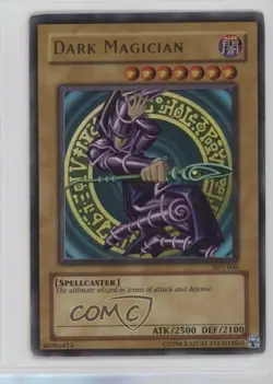 Dark Magician Unlimited YuGiOh Starter Deck Yugi #SDY-006 2002 1fc1 - Image 1
