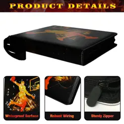 Basketball Cards Binder 400 Pockets, Trading Cards Holder Card Collectors Alb... - Image 3