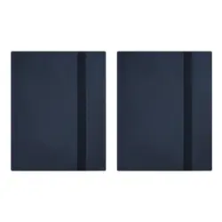 2 Pack 4 Pocket PU Leather Card Binder Holder, Up to 160 Cards, Fit for TCG, ... - Image 1