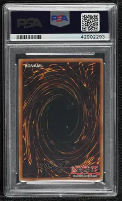Dark Magician Unlimited YuGiOh Starter Deck Yugi PSA 9 MINT 2002 ne4 - Image 2