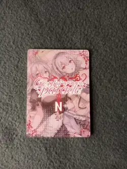 WAIFU Genki Parade 33 N Rare card. Sexy Anime Goddess Story RIAS GREMORY 18+ - Image 2