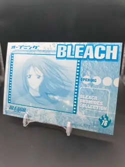 Orihime Inoue No.76 Bleach Bromide Collection Card BIG Amada 2004 Japan TCG A2 - Image 2