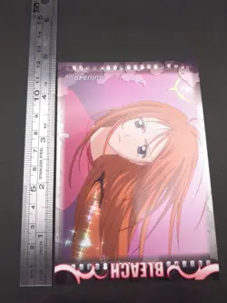 Orihime Inoue No.76 Bleach Bromide Collection Card BIG Amada 2004 Japan TCG A1 - Image 4