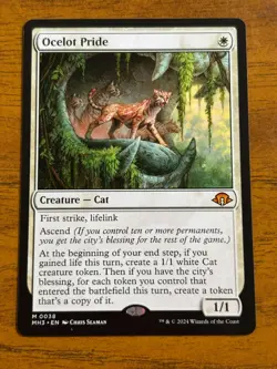 Ocelot Pride - Modern Horizons 3 - MTG - 0038 - Image 1
