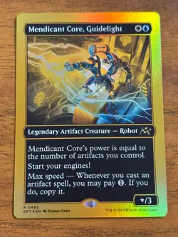 Mendicant Core, Guidelight - Aetherdrift - MTG - FOIL - 0485 - Image 1